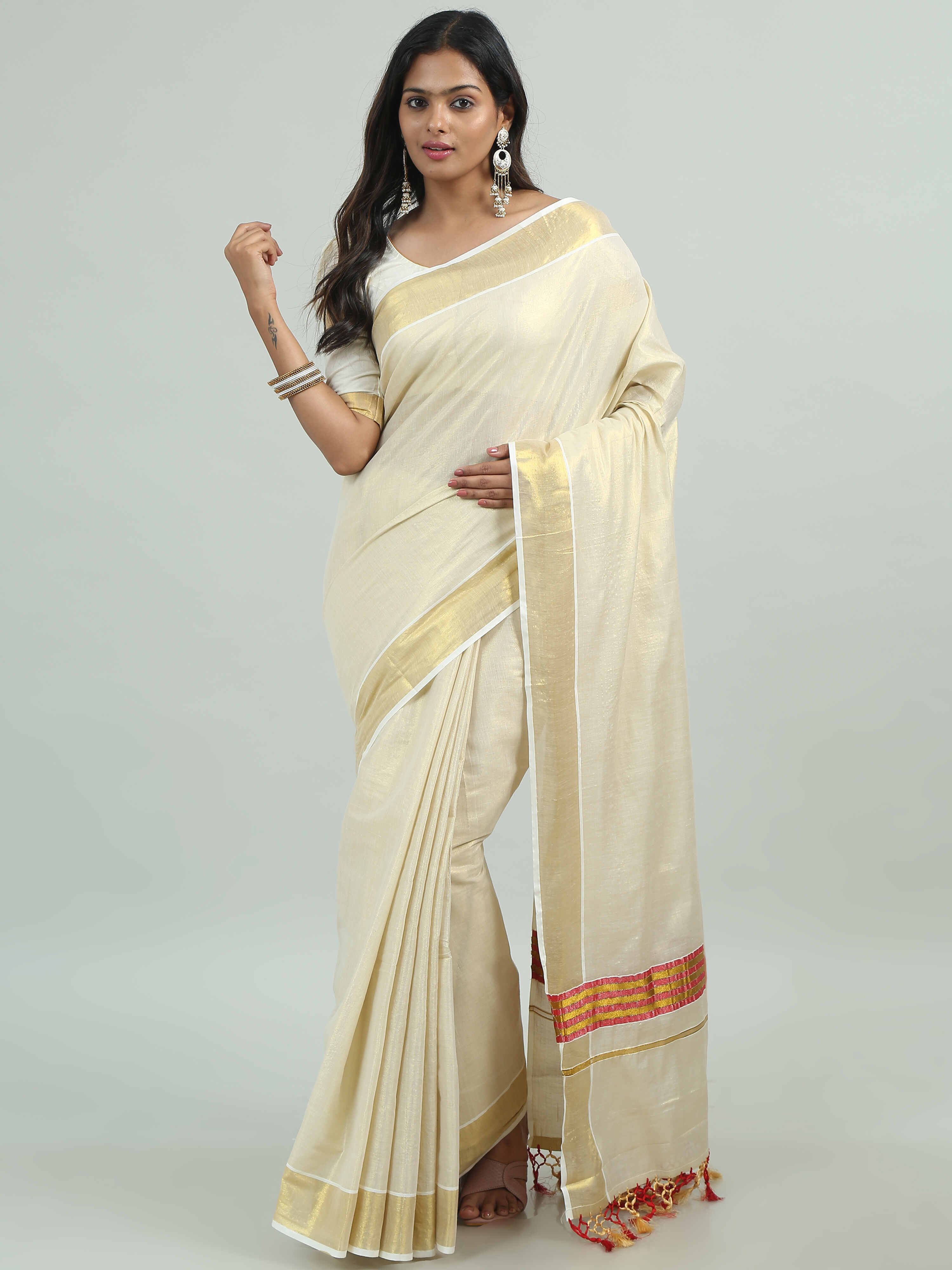 Abinaya Tissue Saree