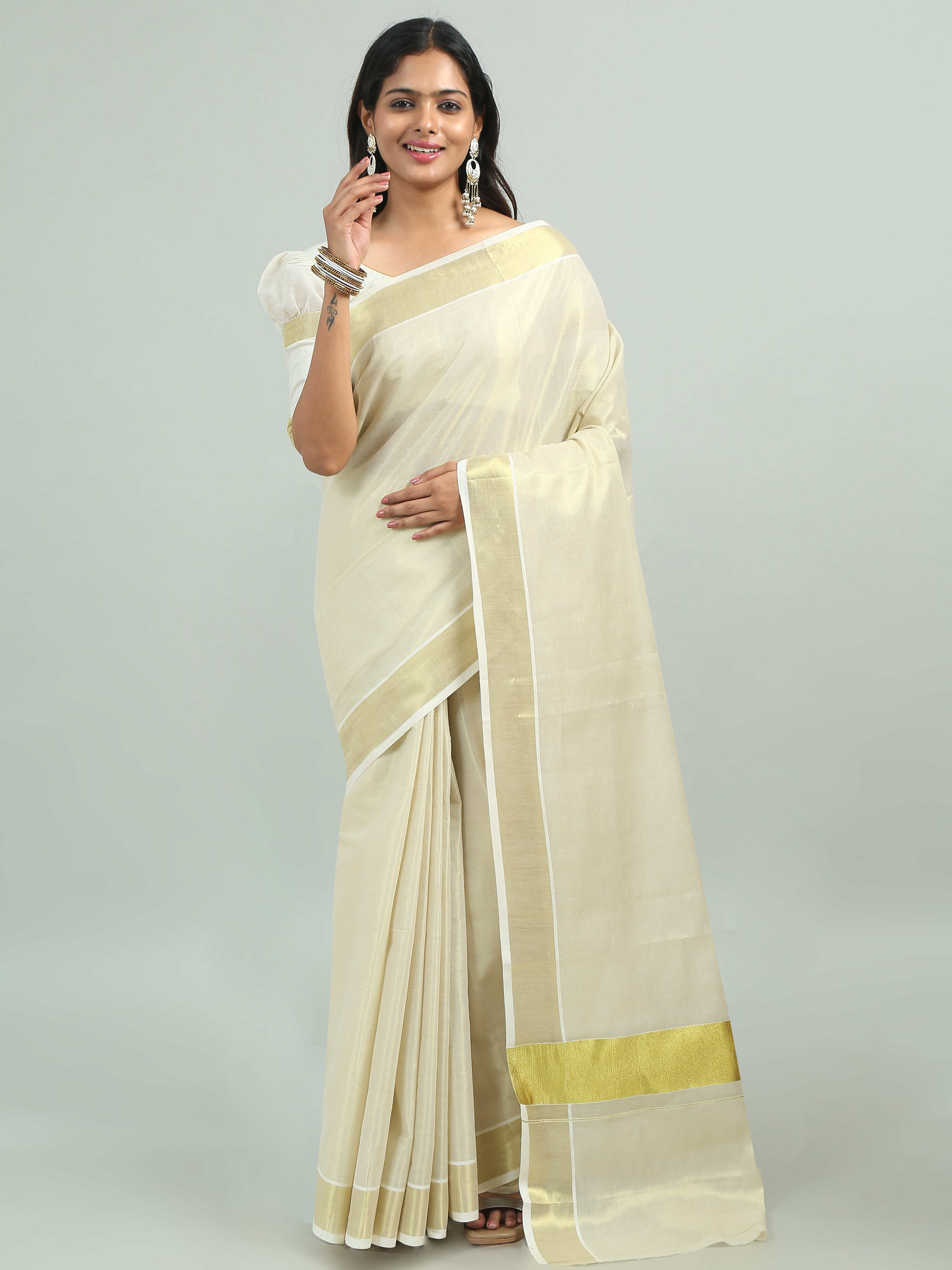 Abinaya Tissue Saree